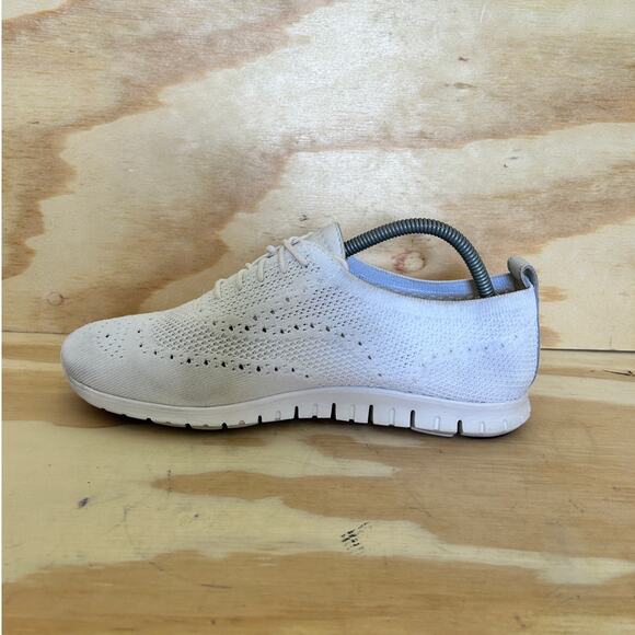 Cole Haan - ZeroGrand Stitchline - Oxford - White - Women's - 10B - W06731 - Picture 4 of 9
